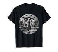 Bigfoot Alien Loch Ness Mostro Creature Mitiche UFO Maglietta