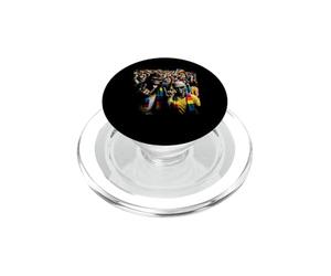 Bigfoot Alien Rainbow Pride Parade Sostenitori PopSockets PopGrip per MagSafe