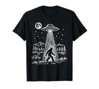 Bigfoot Alien Rapimento Loch Ness Sasquatch Yeti UFO Divertente Maglietta