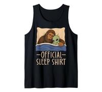 Bigfoot Alien Sleep Pigiama Camicia da Notte Canotta