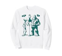 Bigfoot & Alien Ukulele e Kazoo Bruh 67 - Funny Six Seven Meme Felpa