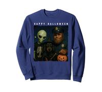 Bigfoot Alien Wiener Dog, divertente porta per Halloween Felpa