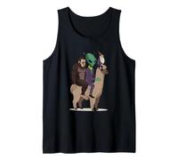 Bigfoot, Alieno e Uno Gnomo a Cavallo di un'alpaca Canotta