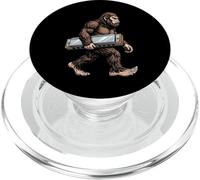 Bigfoot - Armonica a bocca Sasquatch Blues Music Humor PopSockets PopGrip per MagSafe