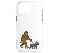 Bigfoot - Bastone da passeggio per cani Corso Dad Mom - Sasquatch Custodia per iPhone 16 Pro Max