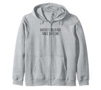 Bigfoot Believer sin dal primo giorno Retro Sasquatch Cryptid Felpa con Cappuccio