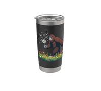 Bigfoot Blowing Dente di leone, che soffia i desideri Bicchiere termico in acciaio inox doppia parete