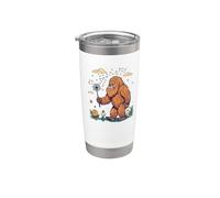 Bigfoot Blowing Dente di leone, che soffia i desideri Bicchiere termico in acciaio inox doppia parete
