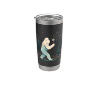 Bigfoot Blowing Dente di leone, che soffia i desideri Bicchiere termico in acciaio inox doppia parete