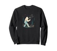 Bigfoot Blowing Dente di Leone, Che soffia i Desideri Felpa