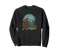 Bigfoot Blowing Dente di Leone, Che soffia i Desideri Felpa