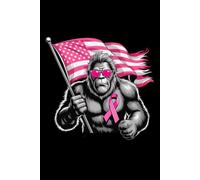 Bigfoot Breast Cancer Awareness Notebook Design for Women: Perfect for note-taking, planning, work, travel, idea jotting, habit tracking, 120 Pages, Medium 6 x 9 Inches