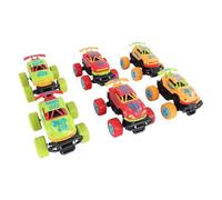 Bigfoot Bump Auto Giocattolo Frizione Rossi 9,5 cm Plastica