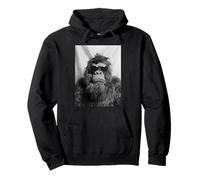 Bigfoot - Cabina Fotografica con Occhiali da Sole, Motivo: Creature della Foresta Felpa con Cappuccio