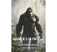 BIGFOOT CAN PUZZLE: 144 SUDOKU PUZZLES | 2 BONUS WORD SEARCHES