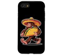Bigfoot Carrying Taco - Funny Cinco de Mayo Sasquatch Tee Custodia per iPhone SE (2020) / 7/8