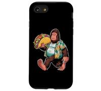 Bigfoot Carrying Taco - Funny Cinco de Mayo Sasquatch Tee Custodia per iPhone SE (2020) / 7/8