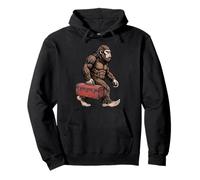 Bigfoot - Cassetta degli Attrezzi per Il Trasporto di Sasquatch Felpa con Cappuccio