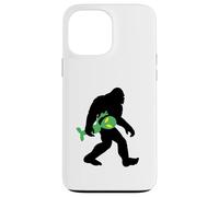 Bigfoot che tiene un alieno Custodia per iPhone 13 Pro Max