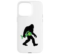 Bigfoot che tiene un alieno Custodia per iPhone 15 Pro Max