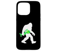Bigfoot che tiene un alieno Custodia per iPhone 15 Pro Max