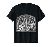 Bigfoot Comunicare con l'Uomo Natura Vintage Art Maglietta