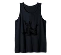 Bigfoot Cowboy on Nessie - Regalo del mostro di Loch Ness di Sasquatch Canotta