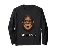 Bigfoot Credere Ritratto Maglia a Manica