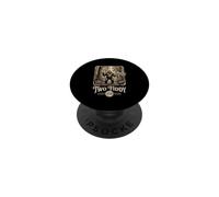 Bigfoot - Cryptid, segno di pace con bandiera degli Stati Uniti PopSockets PopGrip Adesivo