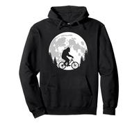 Bigfoot Cycling Moon Bike Ciclismo Felpa con Cappuccio