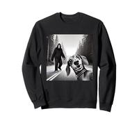 Bigfoot E Bassotto sulla Strada Felpa