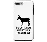 Bigfoot è reale e ha cercato di mangiare il mio culo asino animale Custodia per iPhone 7 Plus/8 Plus