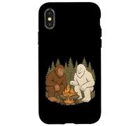 Bigfoot e Yeti Cucinare Pesce Pesca da falò Custodia per iPhone X/XS
