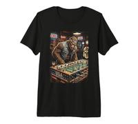 Bigfoot Foosball USA - Gioco da Bar Patriottico Maglietta Premium