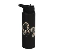Bigfoot German Shorthaired Pointer Stainless Steel Insulated Water Bottle