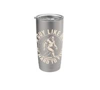 Bigfoot Hard to Find Sasquatch Cryptid divertente regalo per escursioni Bicchiere termico in acciaio inox doppia parete