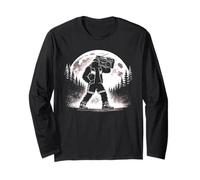 Bigfoot Hip Hop Anni '90 Nostalgia Rapper Rnb Maglia a Manica
