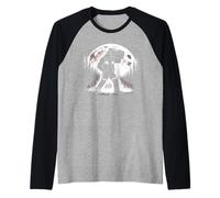 Bigfoot Hip Hop Anni '90 Nostalgia Rapper Rnb Maglia con Maniche Raglan