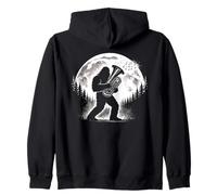 Bigfoot, Il suonatore di Tuba Jazz Music Felpa con Cappuccio