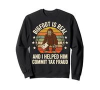 Bigfoot Is Real And I Helped Him Commit Tax Fraud Sasquatch Felpa