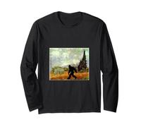 Bigfoot - Maglietta Bigfoot alla Ricerca di Vincent Van Gogh Maglia a Manica