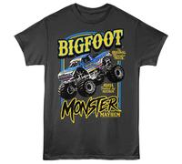 Bigfoot - Mayhem Monster - T-Shirt A Maniche Corte Con Stampa Frontale - Smoke