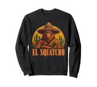 Bigfoot Messicano Sasquatch El Squatcho Deserto Umorismo criptidico Felpa