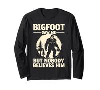 Bigfoot Mi ha Visto ma Nessuno Gli Crede Maglia a Manica