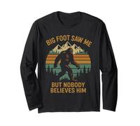 Bigfoot Mi ha Visto ma Nessuno Gli Crede Maglia a Manica