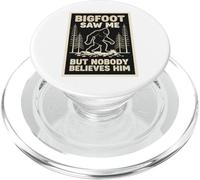 Bigfoot mi ha visto ma nessuno gli crede Sasquatch Divertente PopSockets PopGrip per MagSafe