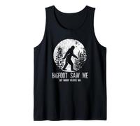 Bigfoot Mi ha Visto ma Nessuno Gli Crede Yeti Sasquatch Canotta