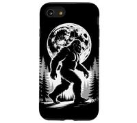 Bigfoot Moonlight Sasquatch Forest Cryptid Outdoor Moon Custodia per iPhone SE (2020) / 7/8
