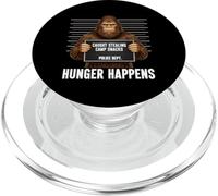 Bigfoot Mugshot sorpreso a rubare snack da campo La fame accade PopSockets PopGrip per MagSafe
