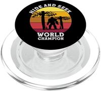 Bigfoot nascondere e cercare campione del mondo Retro modello PopSockets PopGrip per MagSafe